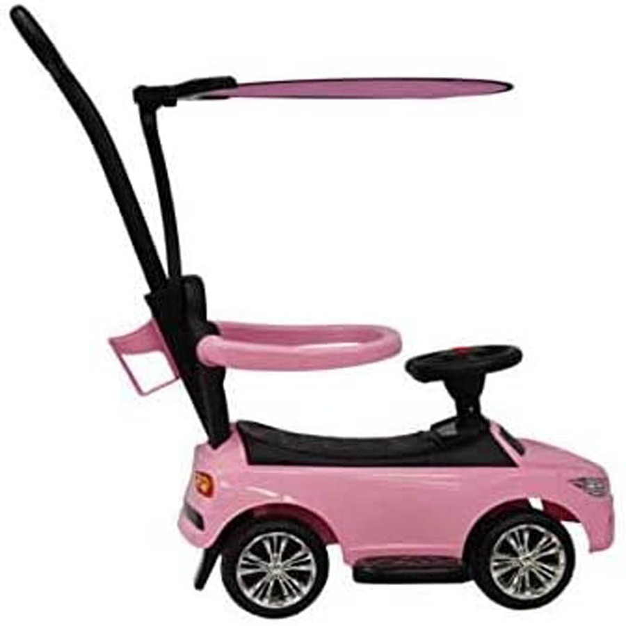 Factual Toys - 3-In-1 Kids Push Car - Pink
