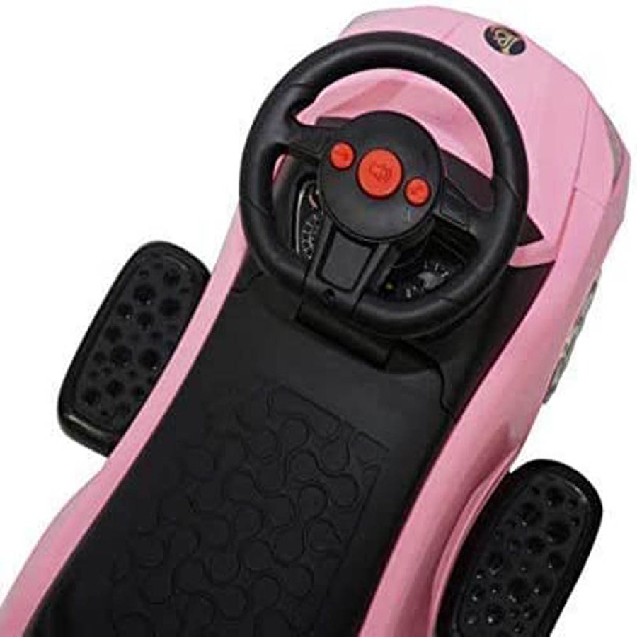 فراكتوال تويز  - سيارة دفع للأطفال 3 في 1 - وردي