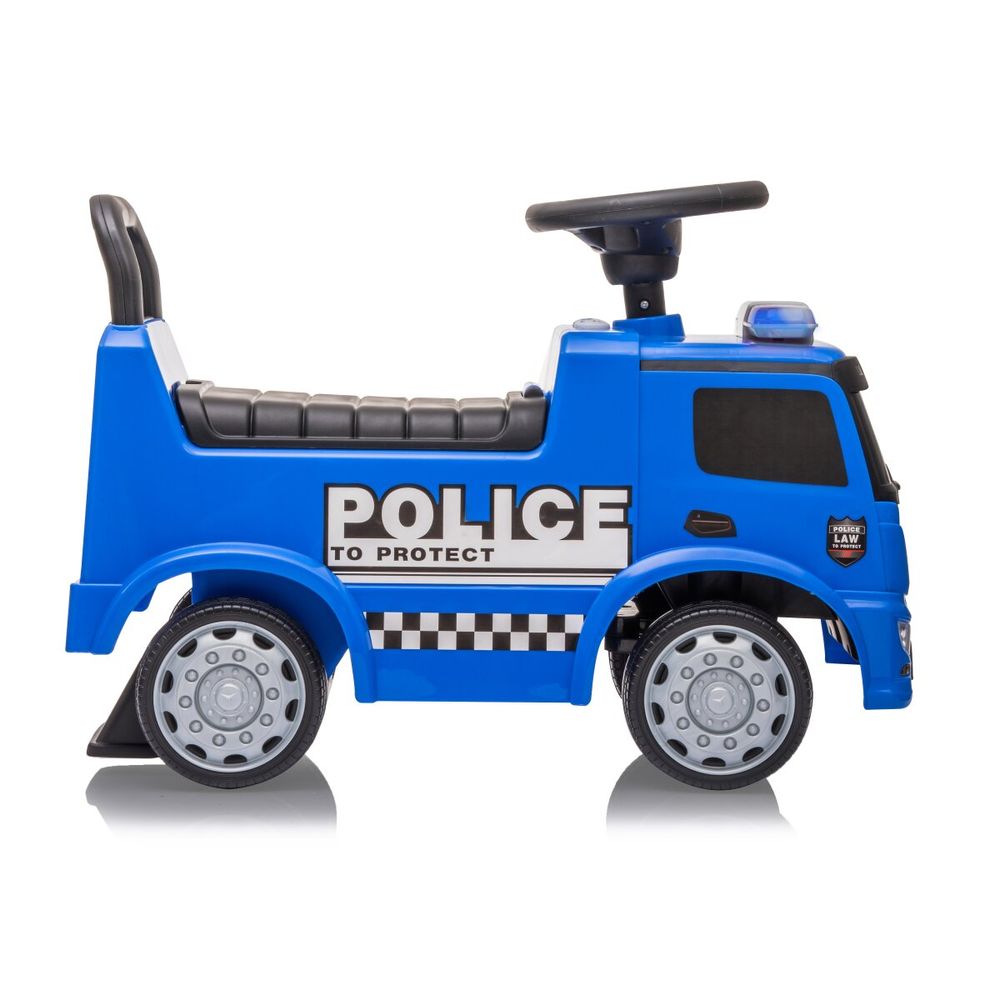 Factual Toys - Mercedes Benz Police Pusher Car - Blue