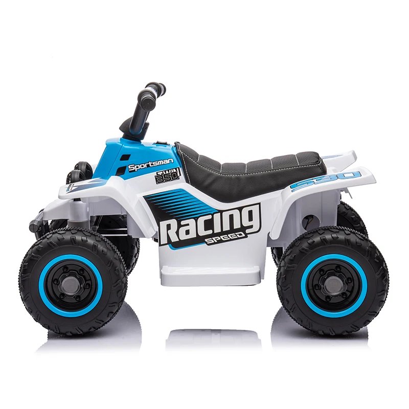 Factual Toys - Kids Electric Ride-On Quad Bike 6V - White