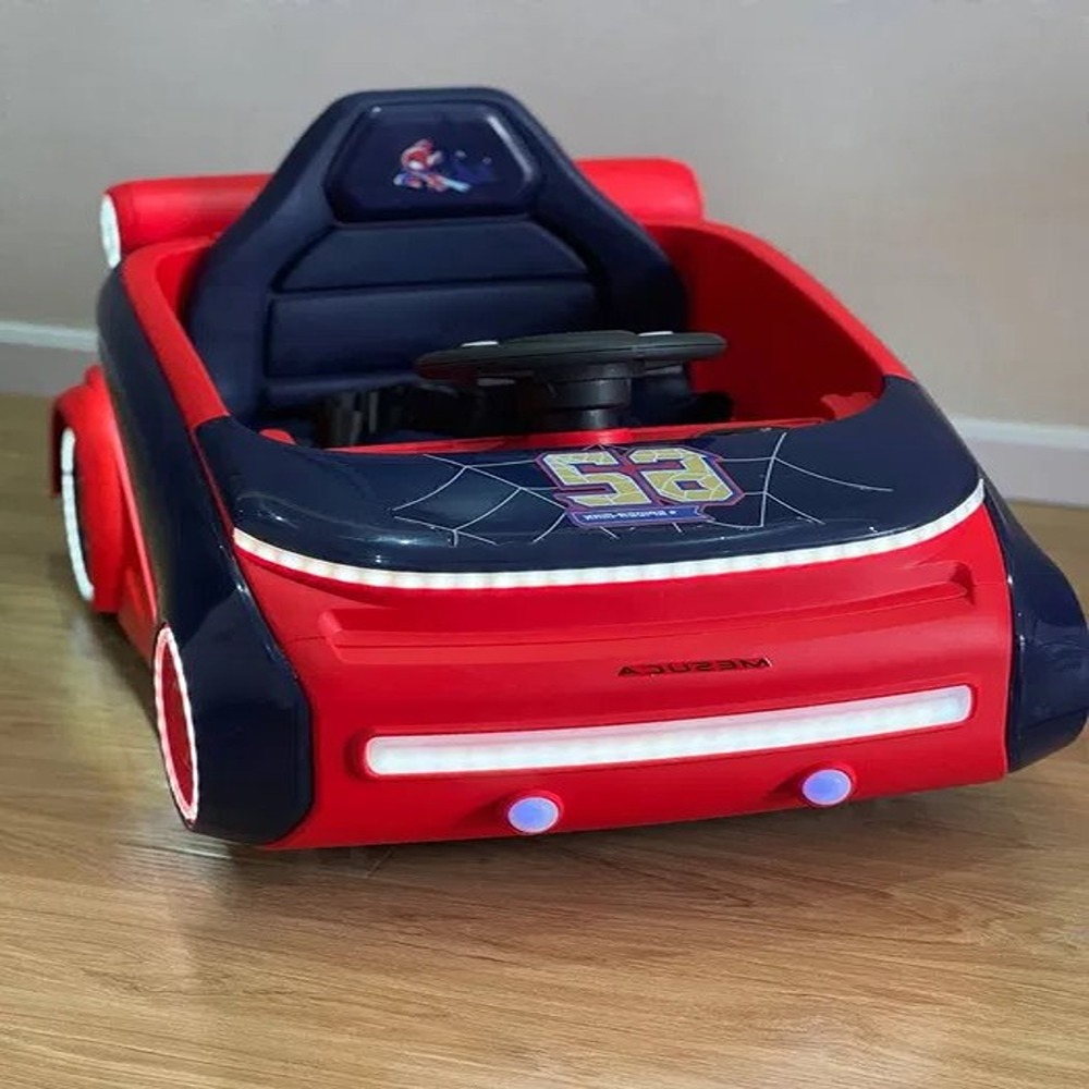 Factual Toys Disney Licensed Spider Spacebar Ride-on Car - 6V - Red