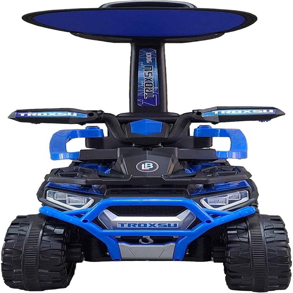 Factual Toys Kids Push Ride On Car With Sunshade Canopy