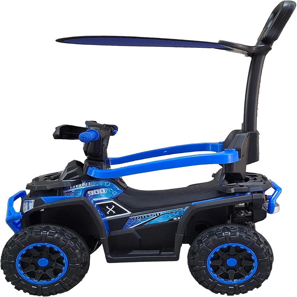 Factual Toys Kids Push Ride On Car With Sunshade Canopy