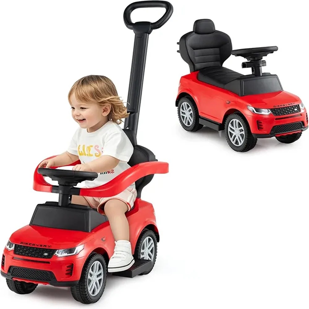 فاكتشوال تويز - سيارة لاند روفر ديسكفري 3 في 1 قابلة للدفع