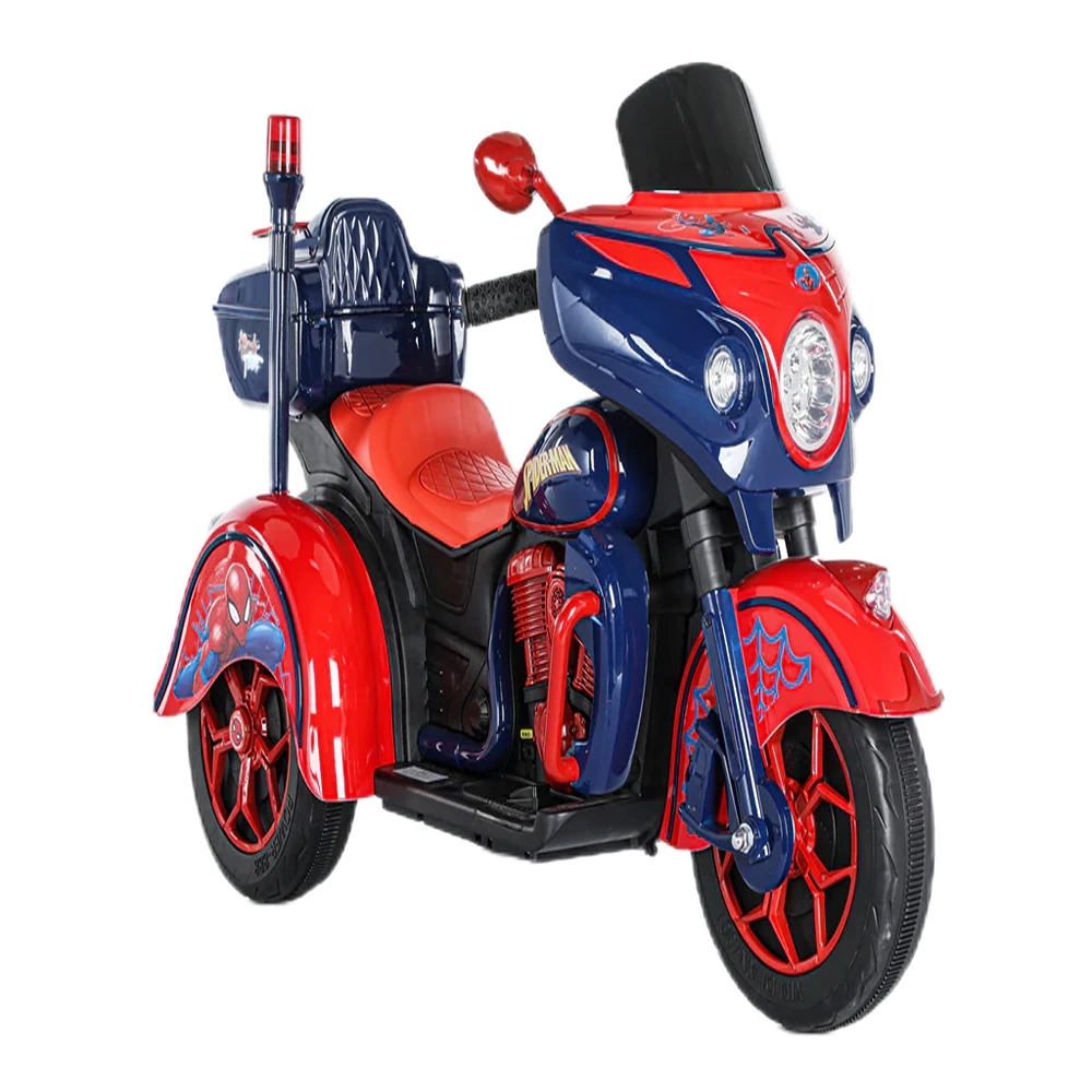 Factual Toys - Rechargeable 3-Wheel Ride-On Motorbike