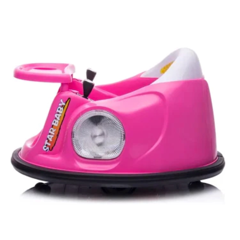 Factual Toys - Kids Electric Bumper Ride-On Car - 6V - Pink