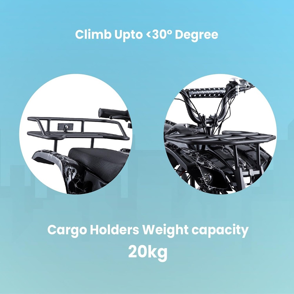 Factual Toys - Kids Ride On 4-Wheeler ATV Quad Bike - 36V - Multicolor