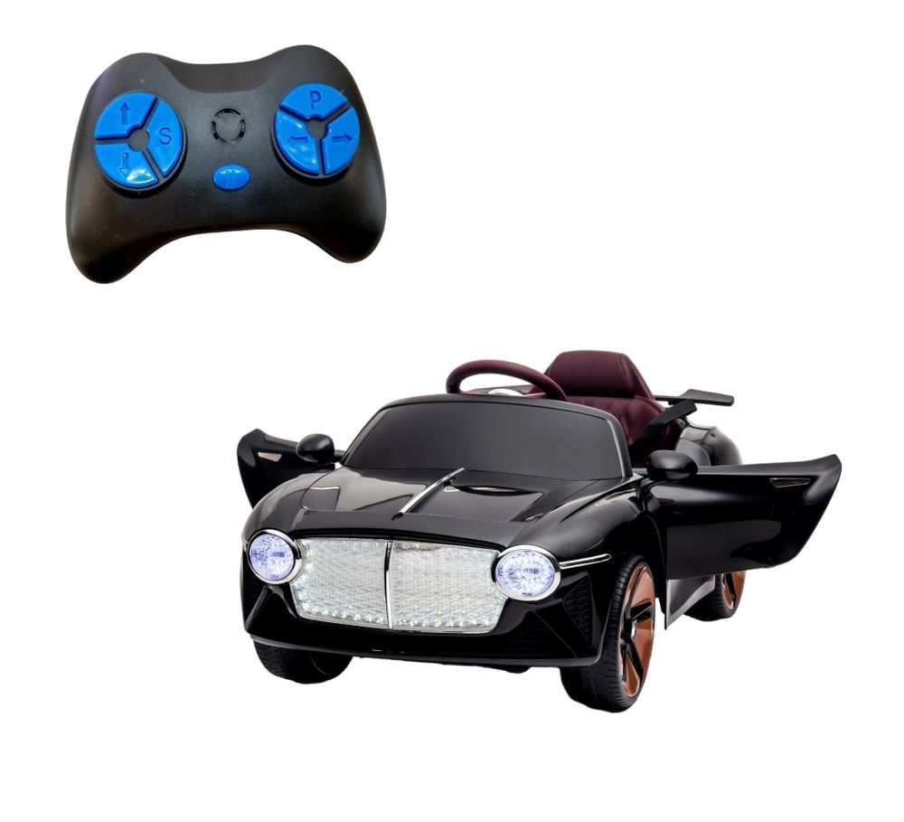 Factual Toys - Kids Ride-on Car With Remote Control 12V - Black