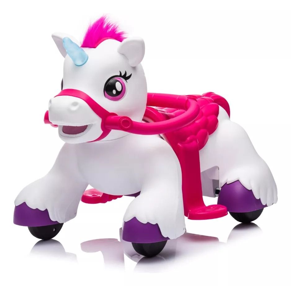 Factual Toys - Electric Pony Ride-on Animal Toy - 12V - White