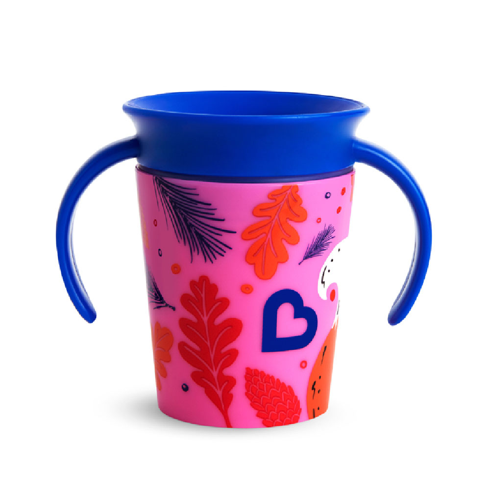 Munchkin - Miracle 360 Degree Degree WildLove Baby Trainer Cup - 6m + Fox - 177ml