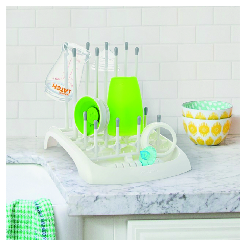 Munchkin - Fold Deluxe Baby Bottle Drying Rack