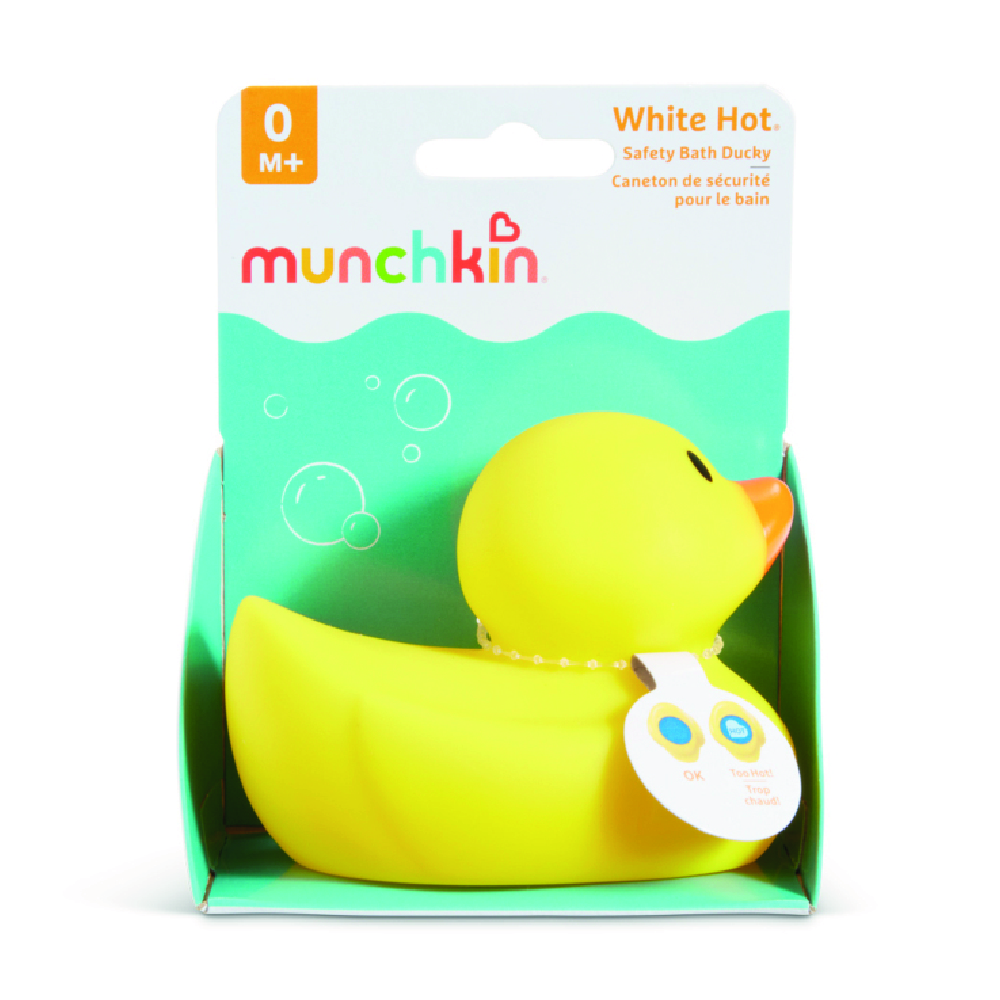 Munchkin - White Hot Safety Bath Duck 0m+