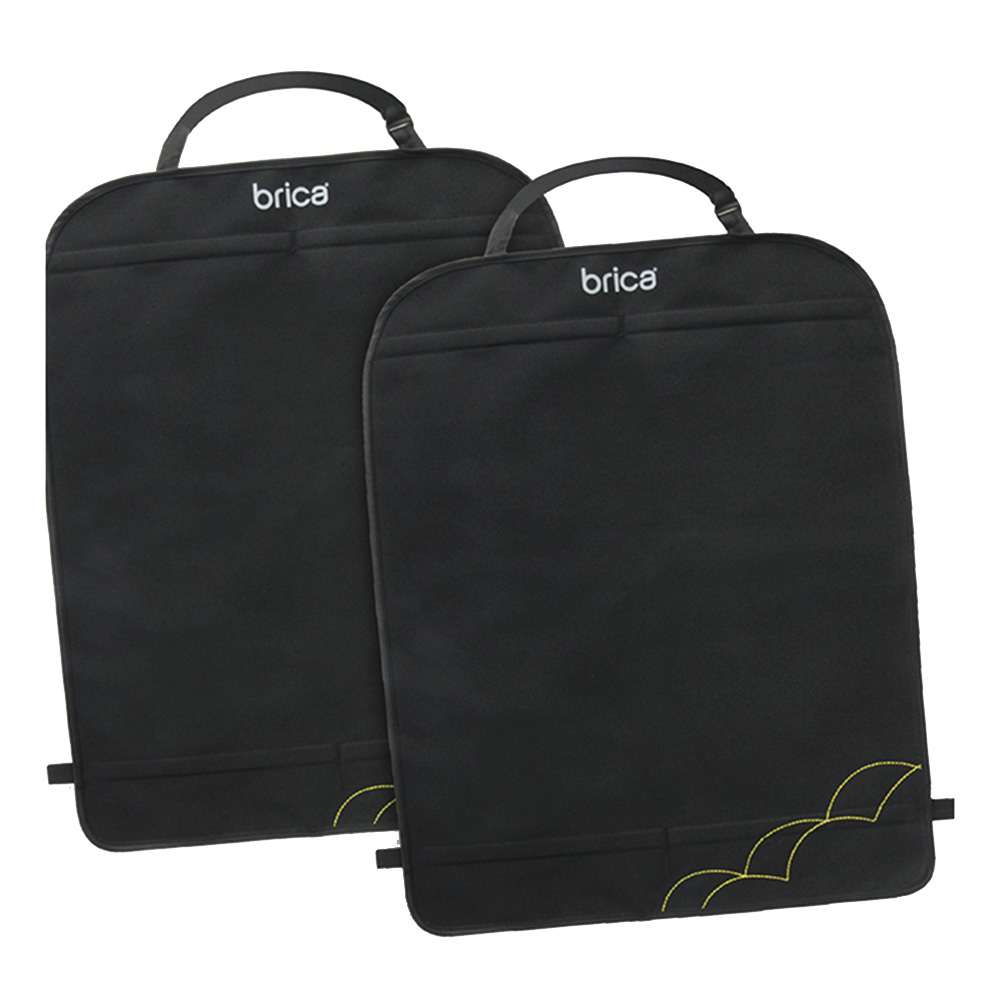 Munchkin - Brica Deluxe Kick Mats - Black - 2 Pcs