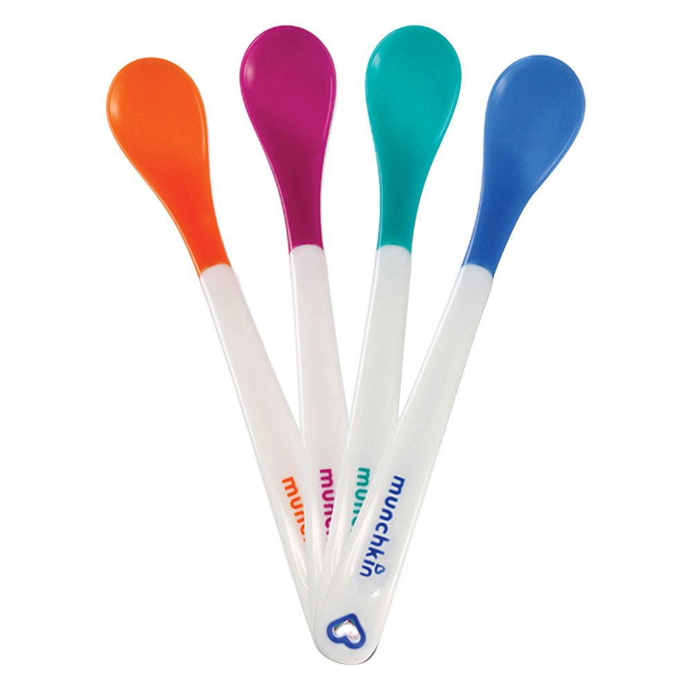 Munchkin White Hot Safety Spoons Set - 4 Pcs
