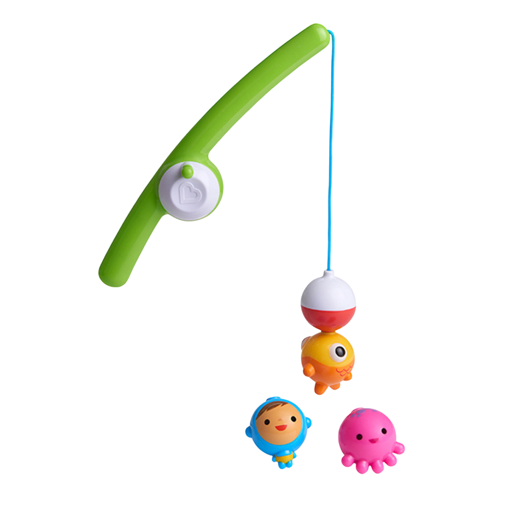 Munchkin - Fishin Magnetic Bath Toy Set - 4 Pcs