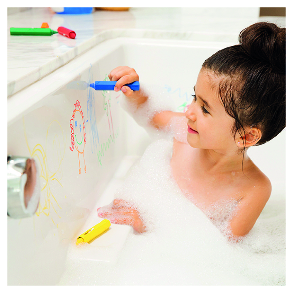 مانشكين - أقلام تلوين لحوض الاستحمام