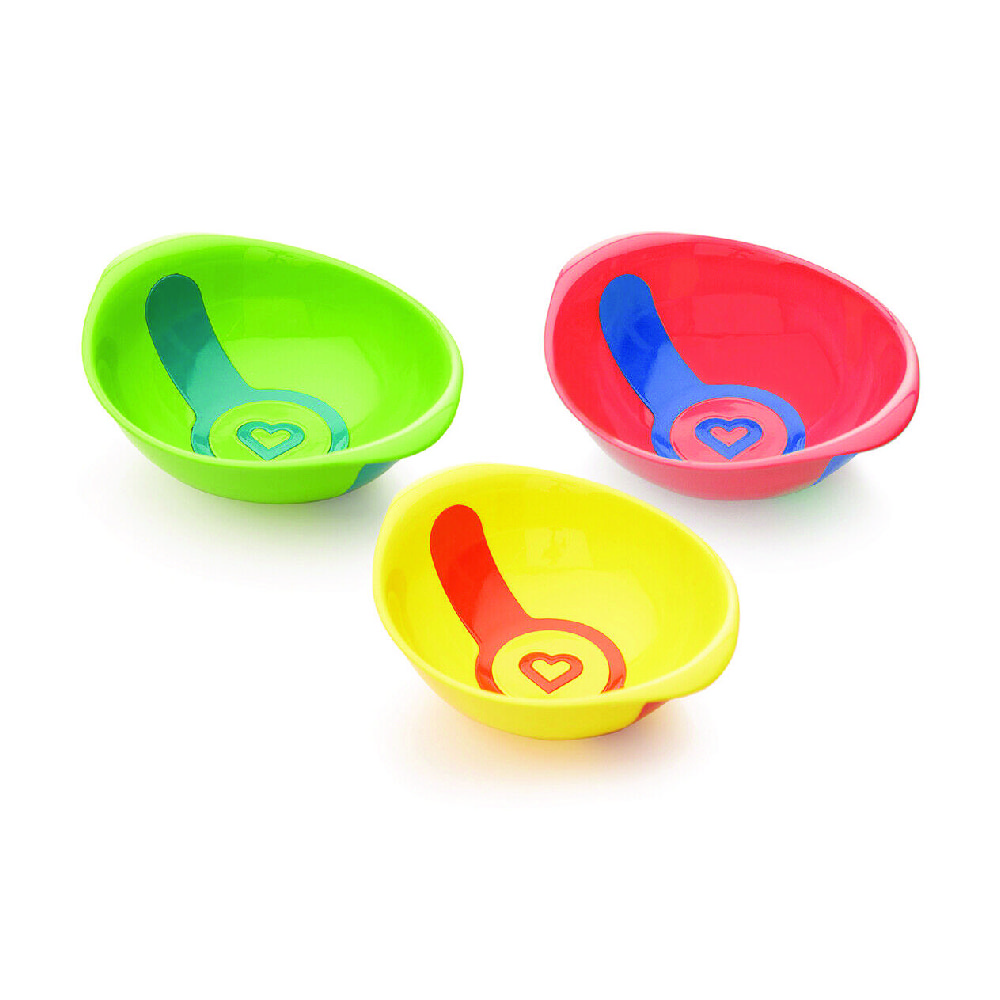 Munchkin White Hot Toddler Bowls - Pack of 3