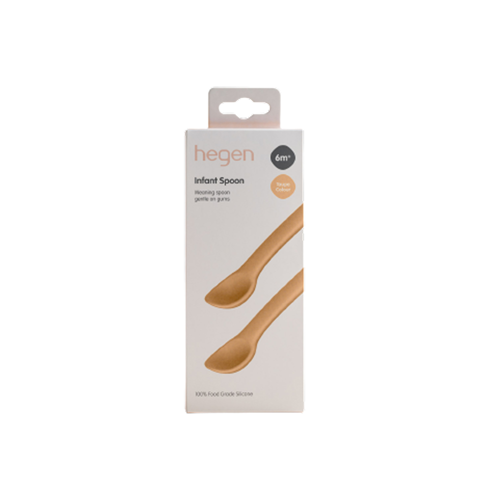 Hegen - Infant Spoon Silicone - Taupe