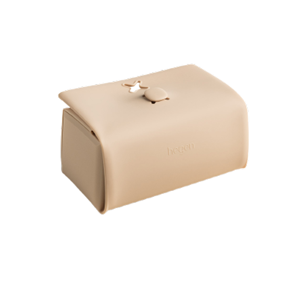 Hegen - Mealtime Starter Kit With Foldable Placemat - Taupe