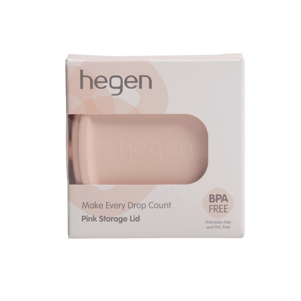 Hegen - PCTO Breast Milk Storage Lid - Pink