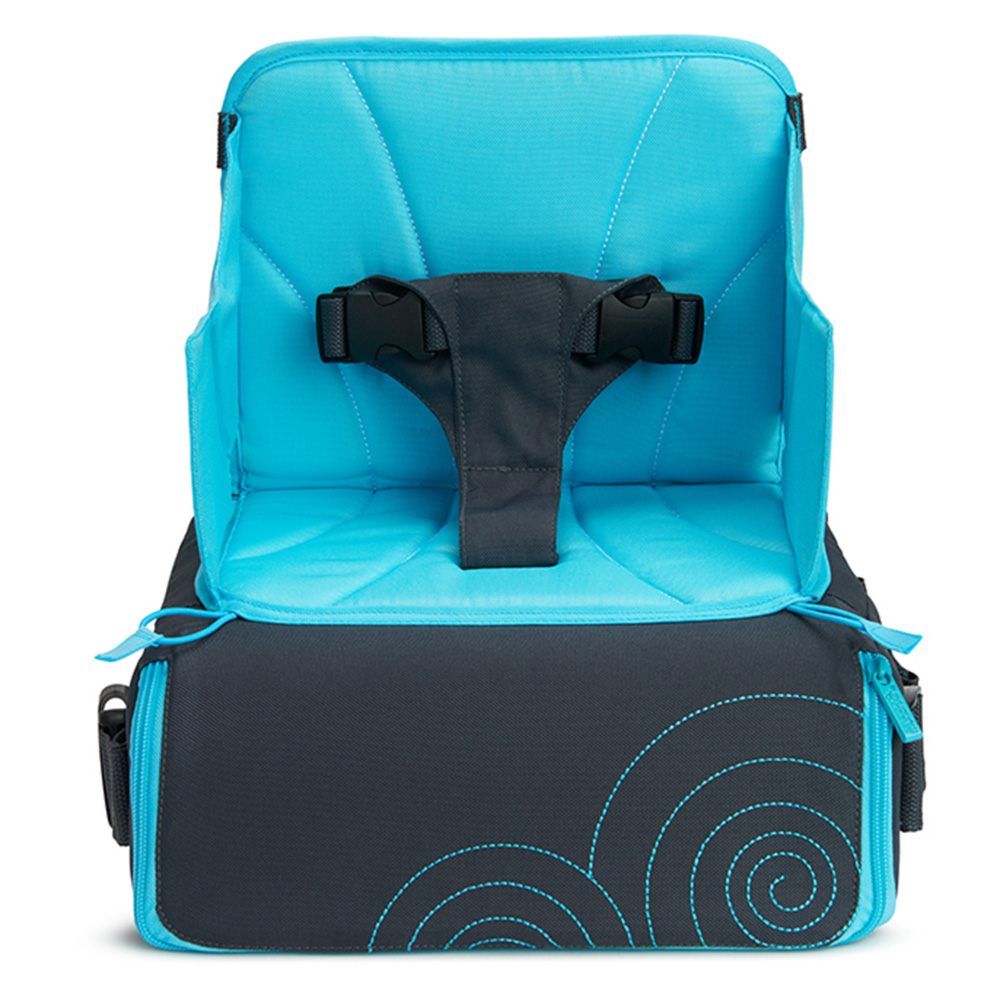 مانشكين - كرسي داعم للسفر جو بوست بريكا - أزرق