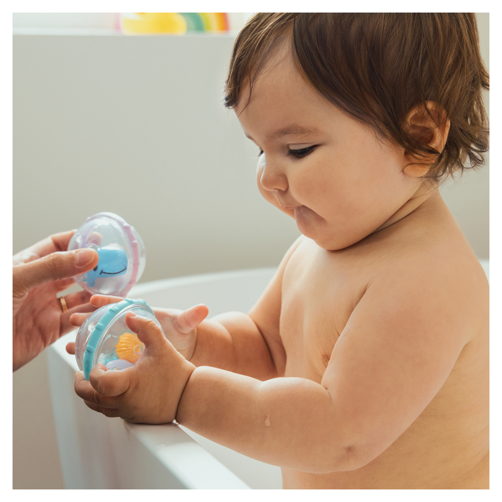 مانشكين - ألعاب الفقاعات فلوت آند بلاي لعمر 4 شهور فما فوق - - حوت - عدد 2