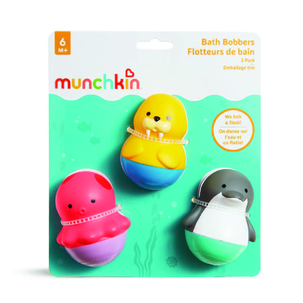 Munchkin - Bath Bobbers Bath Toy - Pack of 3