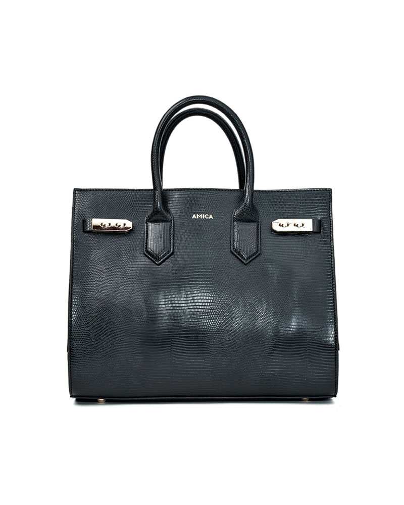 Amica - Mattea Elegant Leather Satchel