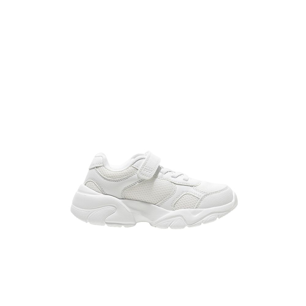 Amica - Kids' Single Velcro Sports Shoes - White