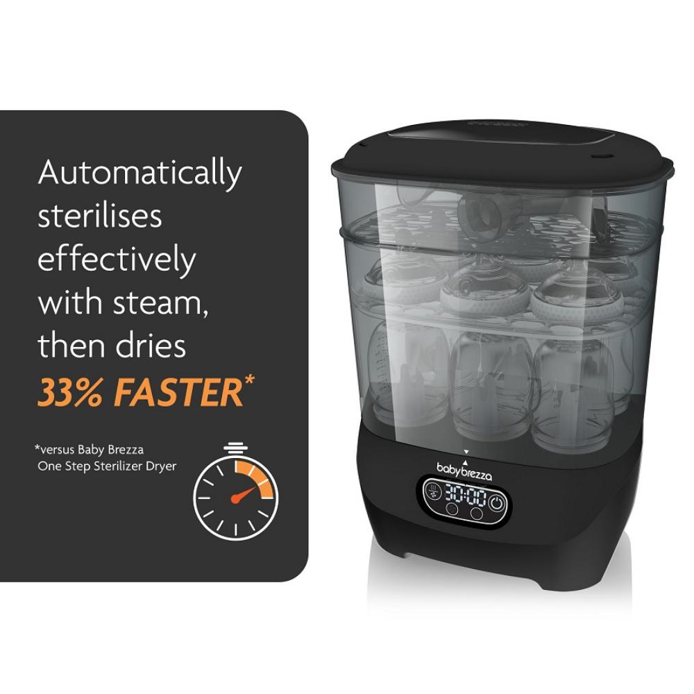 Baby Brezza - One Step Sterilizer Dryer Advanced - Black