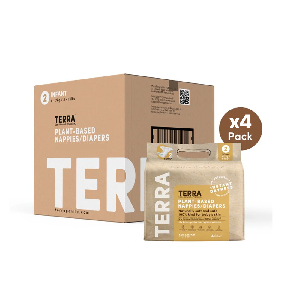 تيرا - حفاضات الرضع - عدد 4 - 22 حفاض