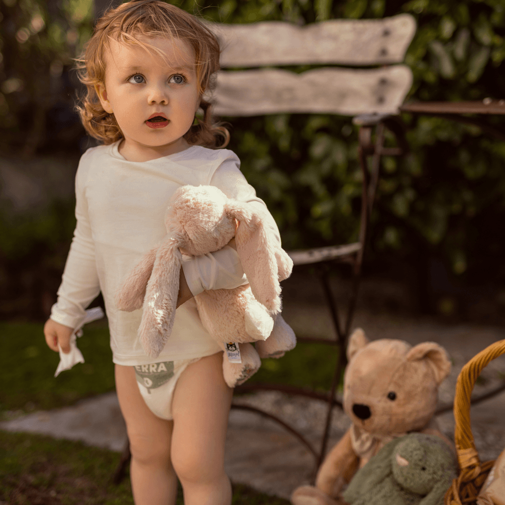 Terra - Plant-Based Diapers - Size 3 Crawler - 6-11 kg - Pack of 3 - 60 Pcs