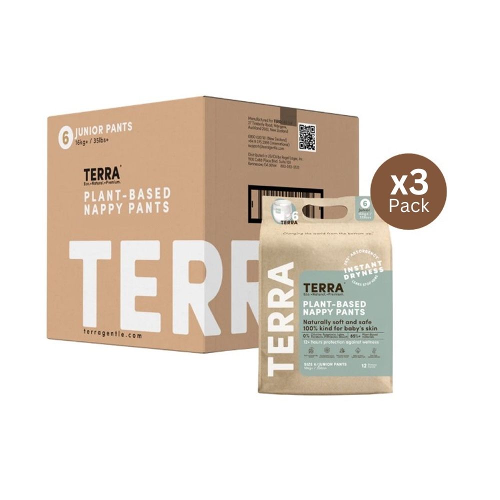 تيرا - حفاض كِلوت لتدريب الأطفال - المقاس 6 - 16 كجم+ - 3 - عدد 36 قطعة