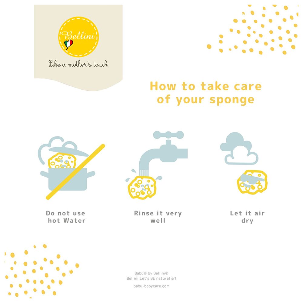 بيليني - إسفنج بحري فاخر طبيعي على شكل قرص العسل