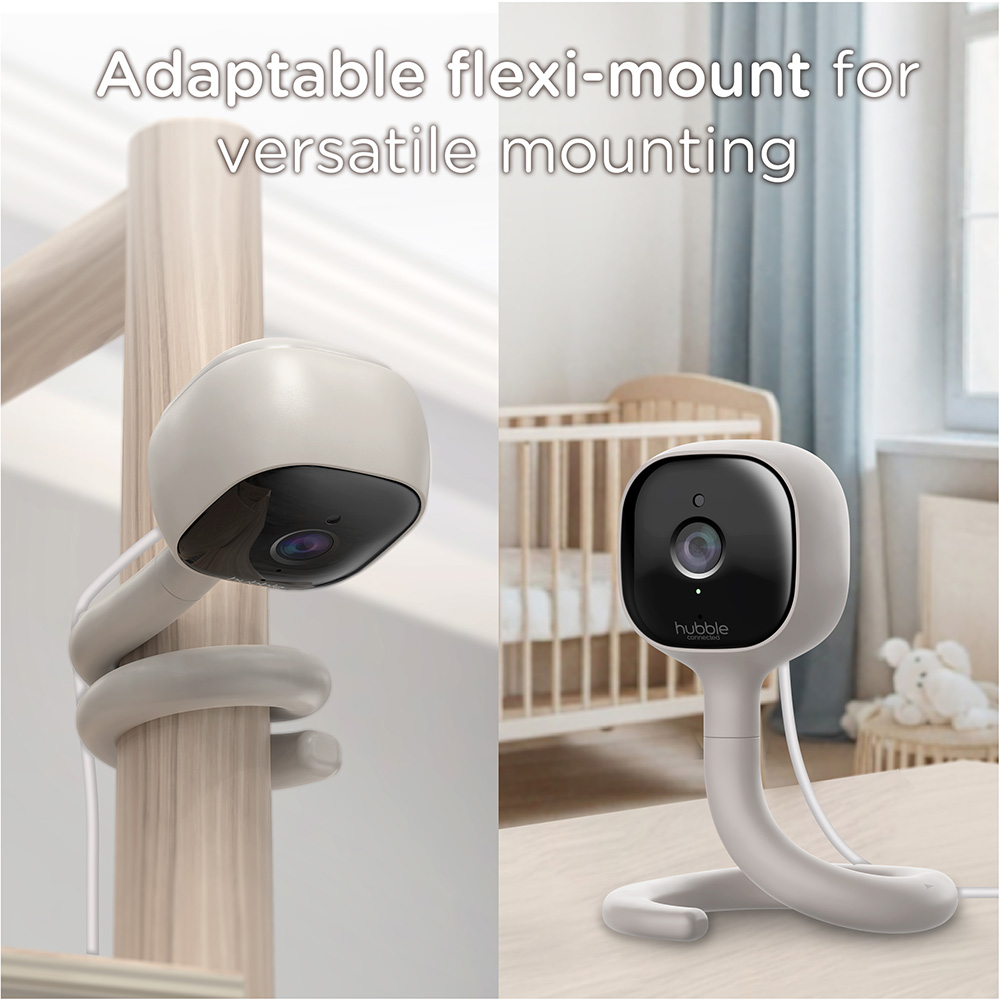 Hubble - Connected AI Vision 2k UHD Smart Baby Monitor - Moonlight