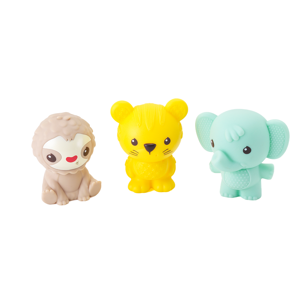 انفانتينو - ألعاب رش الماء للاستحمام سهلة التنظيف - 3 قطع