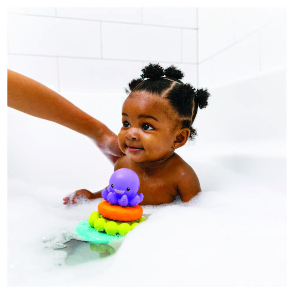 Infantino - Stackables Bath Stacker - 4pcs