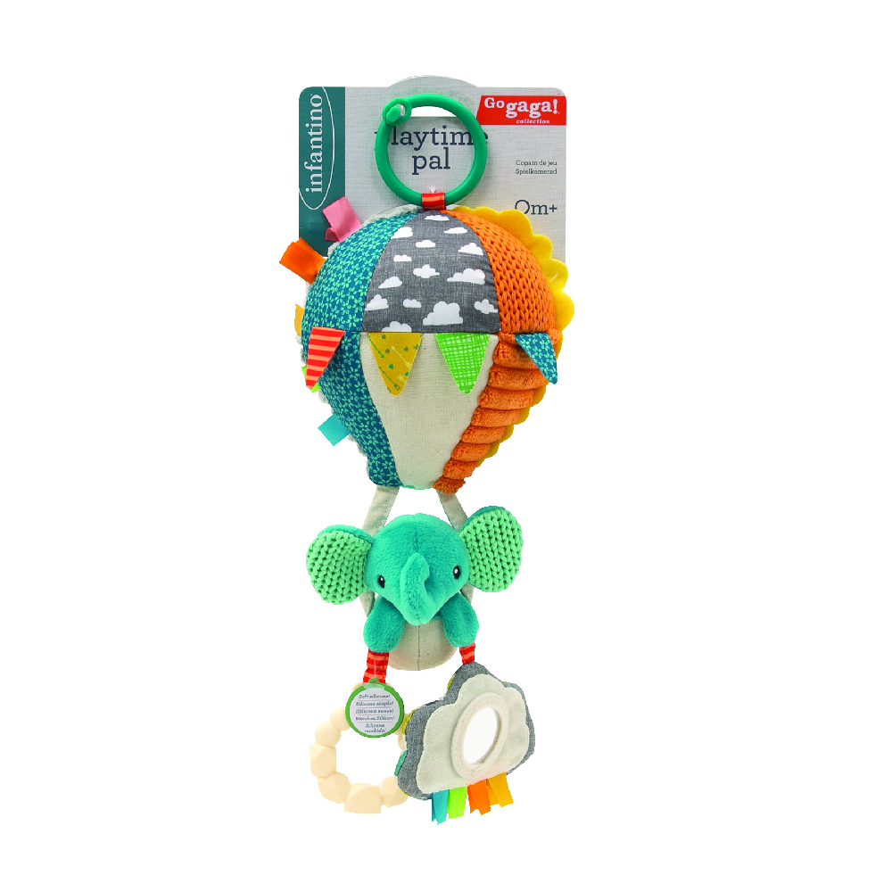 Infantino - Playtime Pal Hot Air Balloon Stroller And Crib Toy