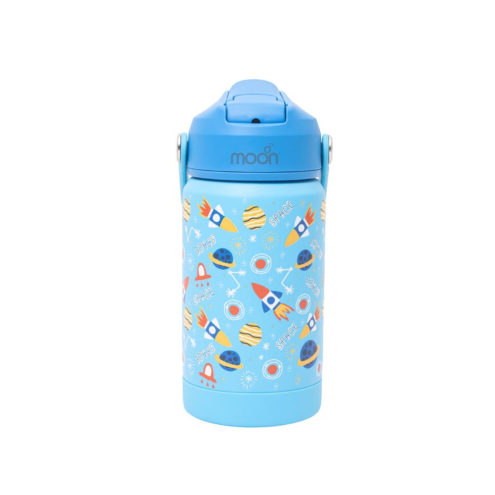 Moon - Kids Insulated Water Bottle - 350ml - Space Adventure