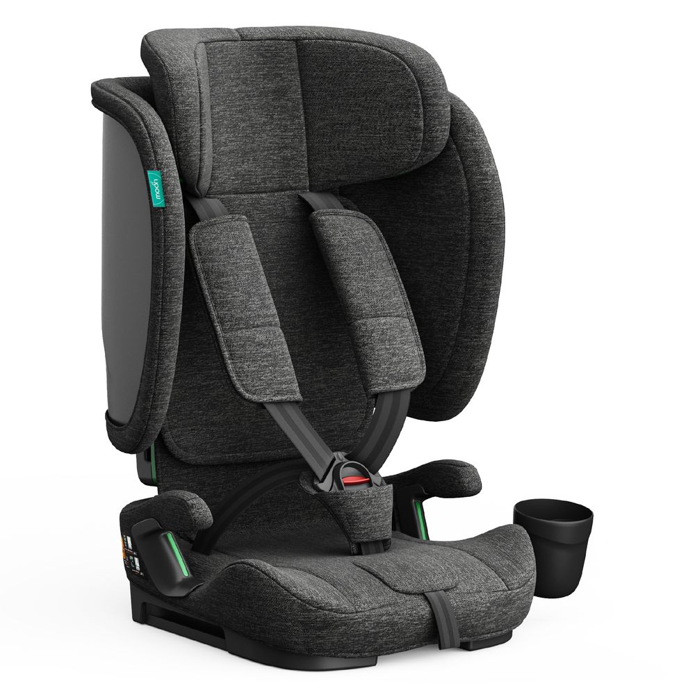 Moon - Folda Plus I-Size Foldable Car Seat - Dark Grey