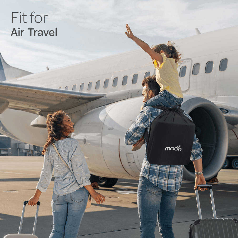 Moon - Folda Plus I-Size Foldable Car Seat - Dark Grey