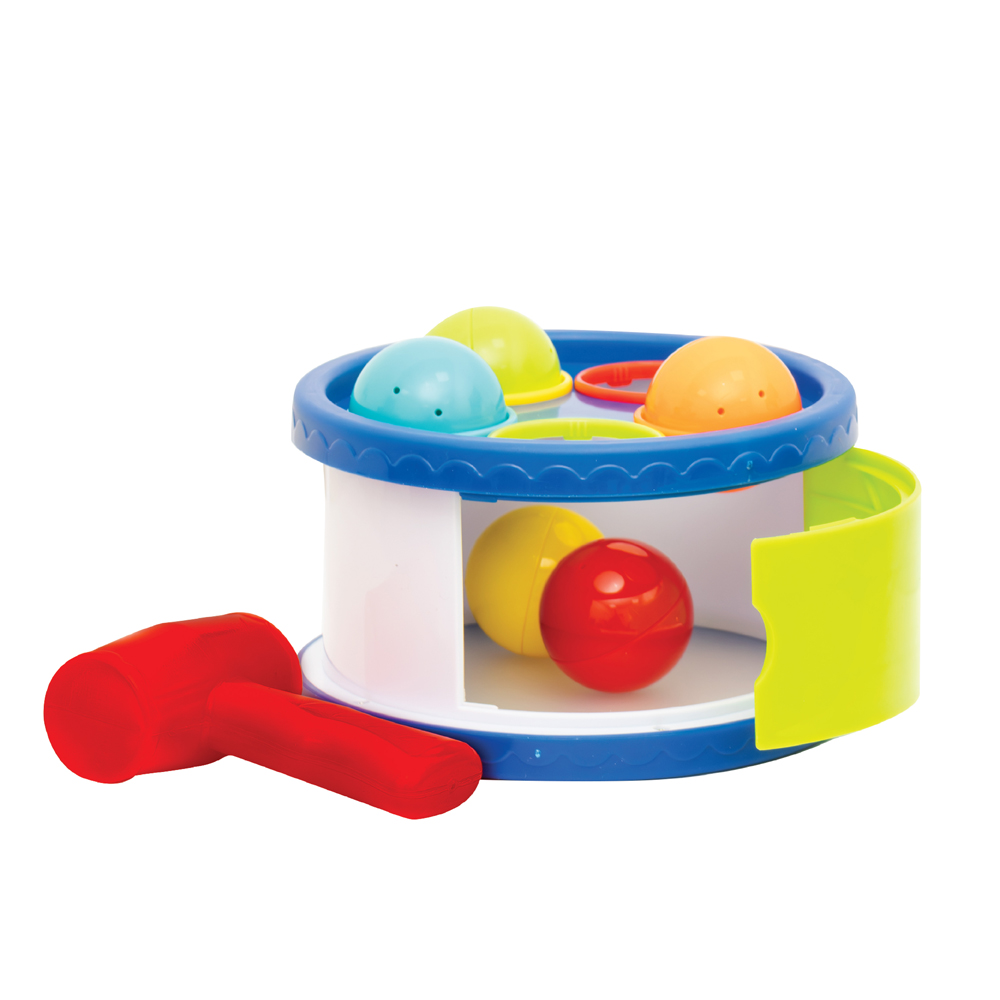 مون - طبل المطرقة مع 5 كرات للطرق