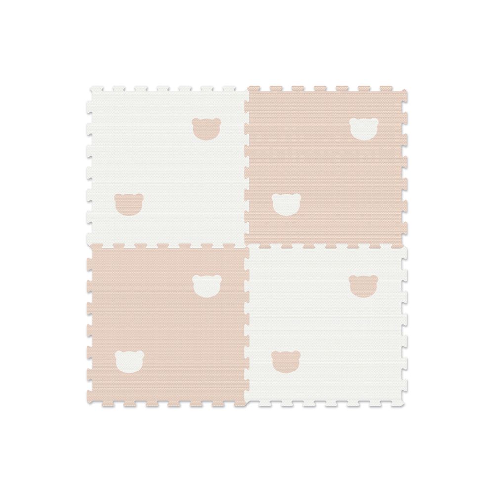 بساط لعب على شكل دب صغير - بساط أرضي من إسفنج إيفا - متعدد الألوان