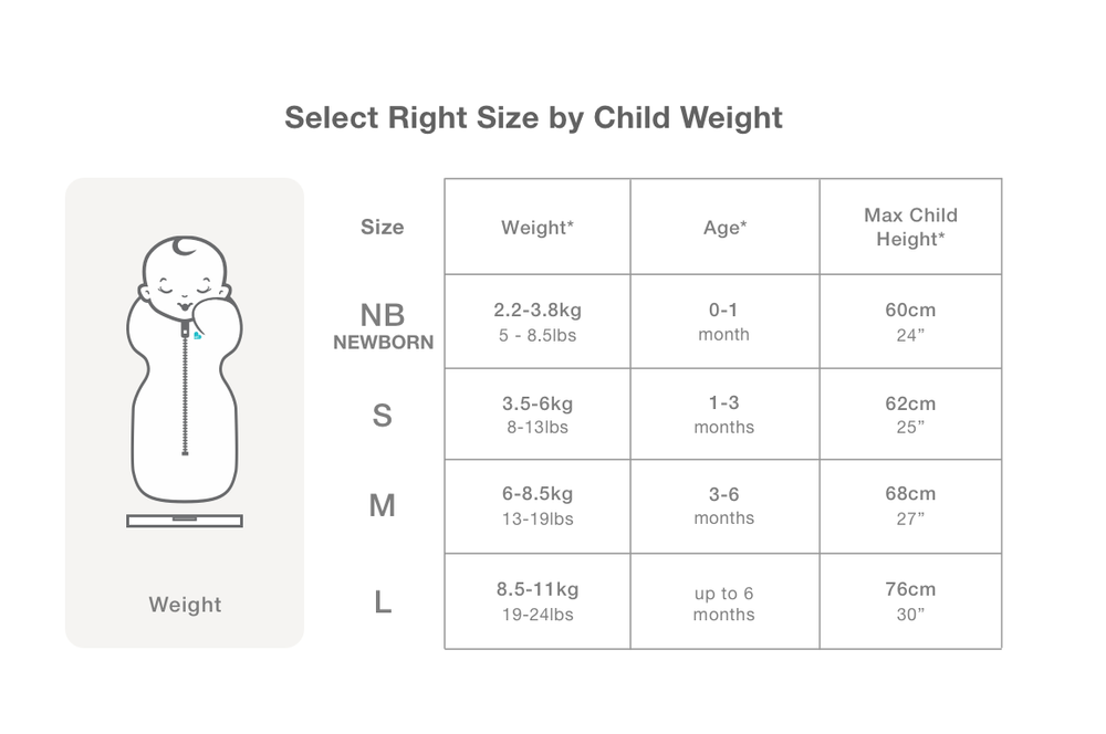 Love To Dream - Swaddle Up Lite - Light Blue