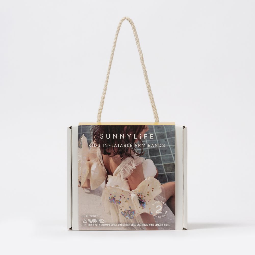 SunnyLife - Kids Inflatable Arm Bands Cotton - Candy Glitter