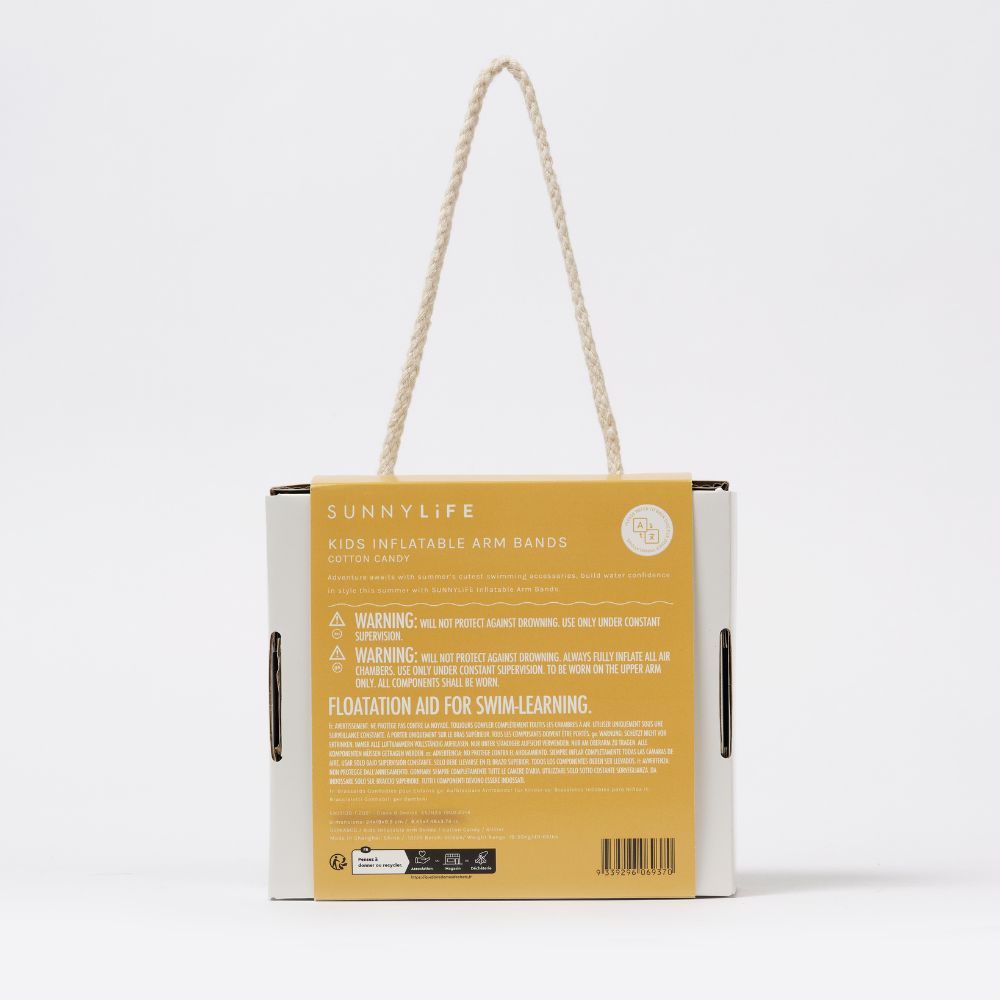 SunnyLife - Kids Inflatable Arm Bands Cotton - Candy Glitter