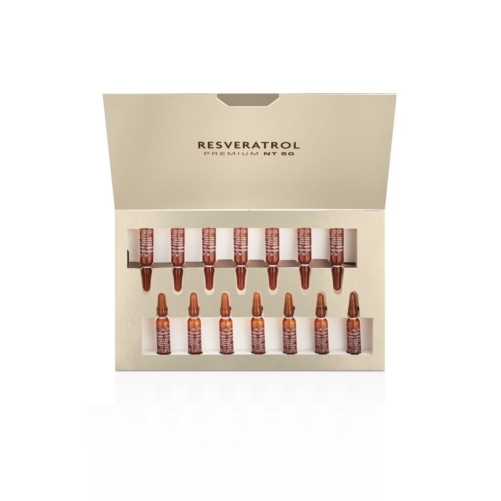 ام اسام - علاج الجمال المكثف ريسفيراترول NT 50 2 مل - 14 قطعة