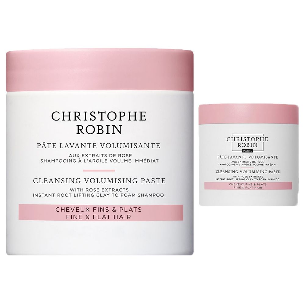 Christophe Robin - Cleansing Volumizing Hair Paste With Rose Extracts