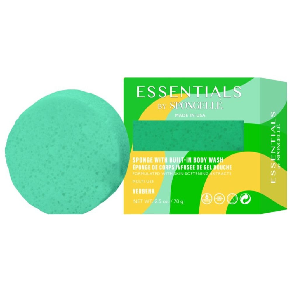 Spongelle - Essentials Verbena Body Wash Infused Buffer - 70 gm
