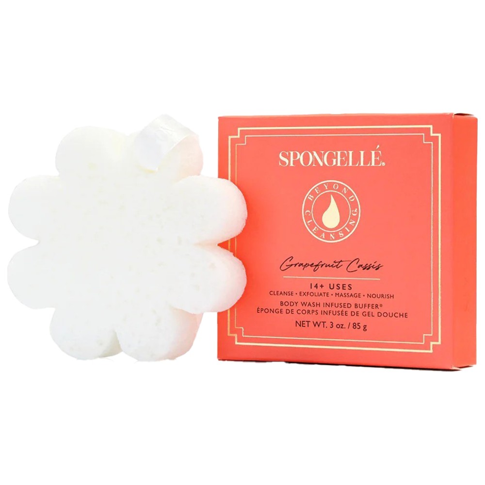 Spongelle - Daisy Collection Grapefruit Cassis Body Wash Infused Buffer - 85 gm